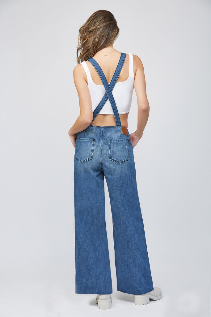 [DYLAN] DARK WASH CLASSIC SUPER SOFT STRAIGHT OVERALL