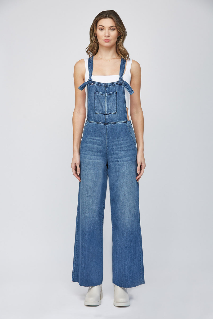 [DYLAN] DARK WASH CLASSIC SUPER SOFT STRAIGHT OVERALL