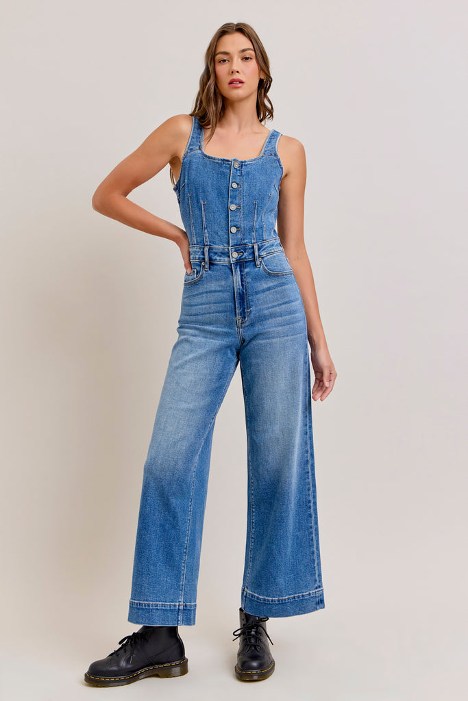 Medium Stretch Fashion Jumpsuit