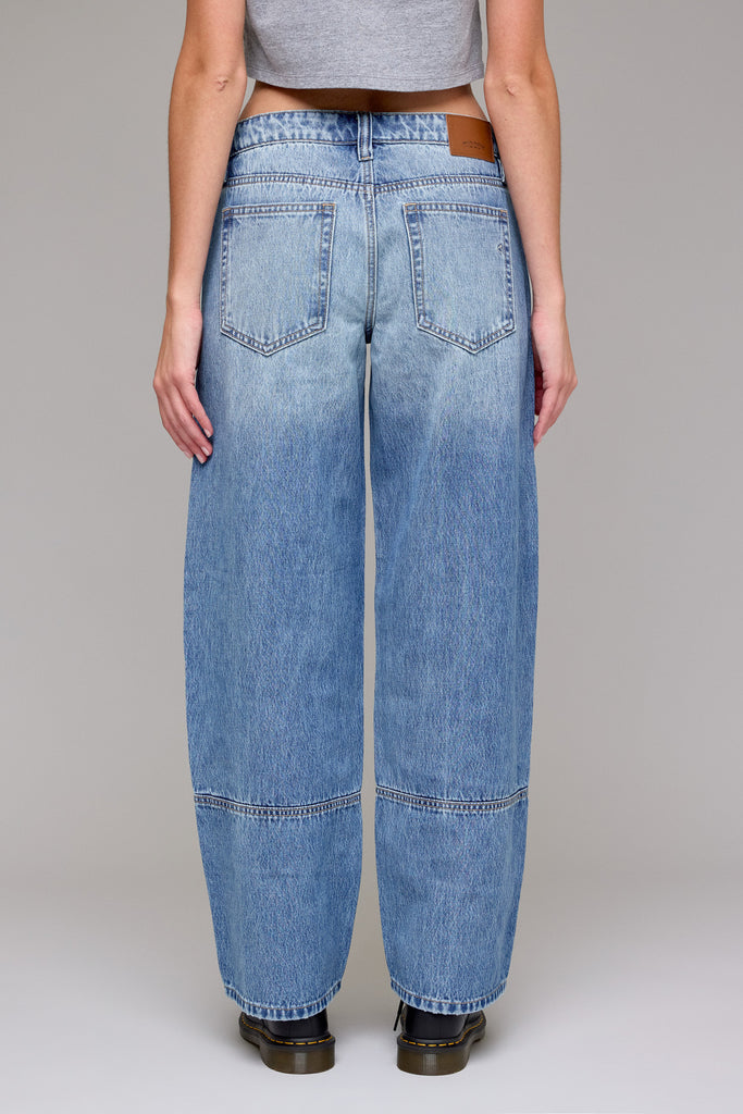 [ALYX] MEDIUM WASH FASHION LOW SLUNG BAGGY JEAN