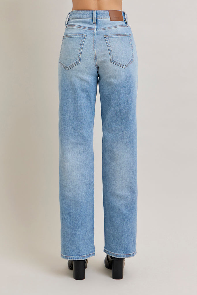 [LOGAN] Vintage Wash Stretch  32" Inseam Dad Jean